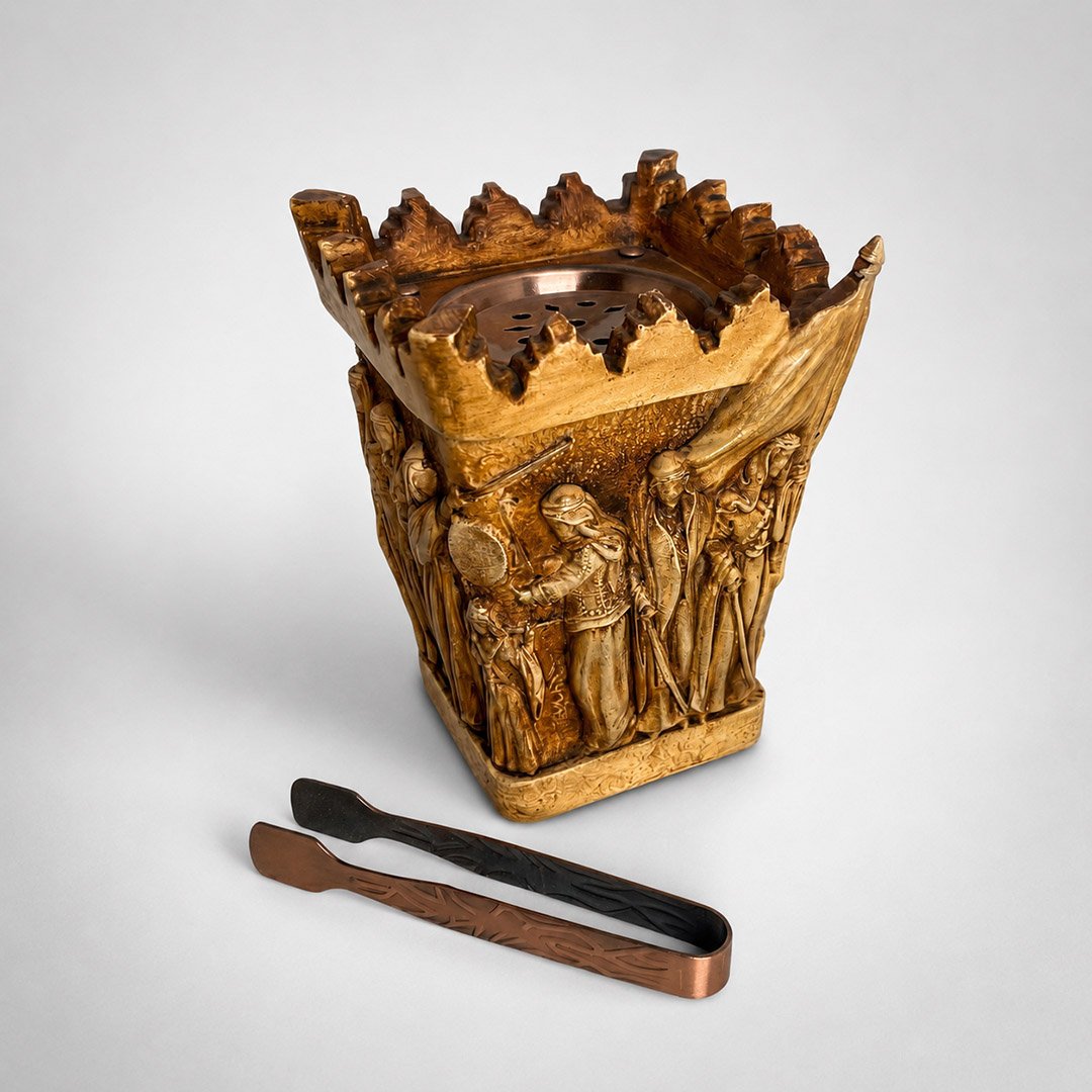 ChatGPT Image Jun 3, 2026, 01_19_17 PM Saudi Heritage Incense Burner (Mabkhara) - Image 1