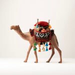 Saudi Heritage Decorative Camel Figurine - Image 2
