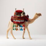 Saudi Heritage Decorative Camel Figurine - Image 5
