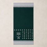 Premium Wool Shawl with Saudi Heritage Design - Image 7