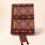 Handmade Saudi Sadu Bookmark with Leather Finish & Tassels - Image 2