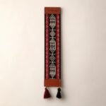 Handmade Saudi Sadu Bookmark with Leather Finish & Tassels