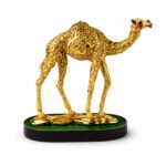 Golden Camel Decorative Figurine