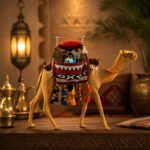Saudi Heritage Decorative Camel Figurine - Image 6
