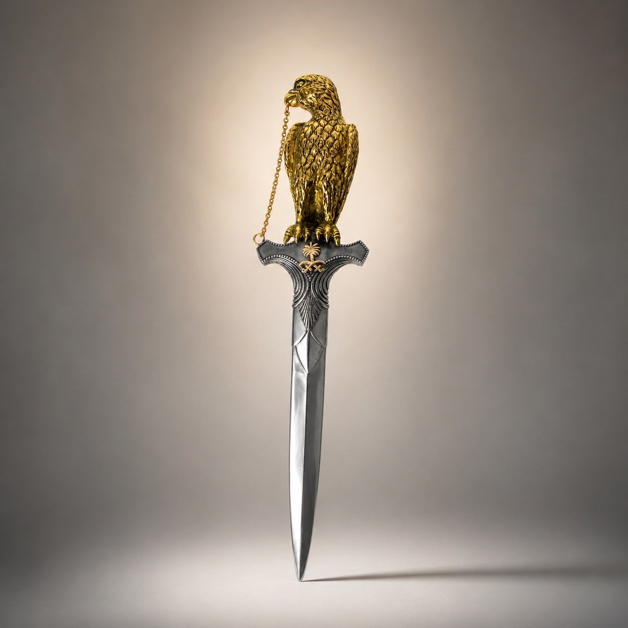 ChatGPT Image Jun 8, 2026, 02_07_42 PM (4) Decorative Golden Falcon Dagger Letter Opener – Saudi Heritage Gift & Desk Decor - Image 1