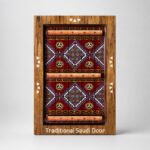 Traditional Saudi Door Fridge Magnet