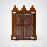 Traditional Saudi Door Fridge Magnet