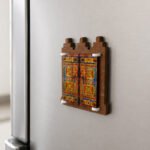 Traditional Saudi Door Fridge Magnet - Image 2