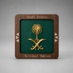 Saudi Souvenir Fridge Magnet