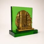 Madain Saleh Heritage Display with Colored Crystal Base