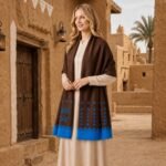 Premium Wool Shawl with Saudi Heritage Design