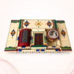 Hand-Colored 8 PCS Serving Set with Sadu Coasters & Clay Coffee Cup - Image 2