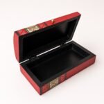 Saudi Heritage Wooden Gift Box – Hand-Painted Design - Image 2