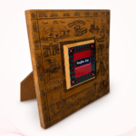 Saudi Heritage Wooden Frame – National Day Gift - Image 2